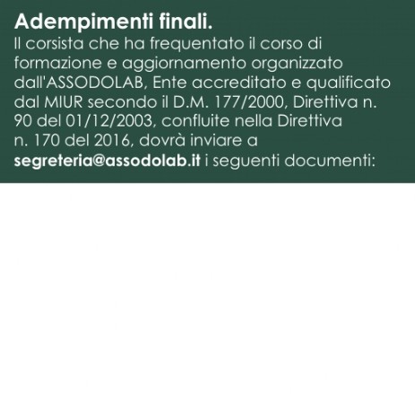 Coding e pensiero computazionale adempimenti finali